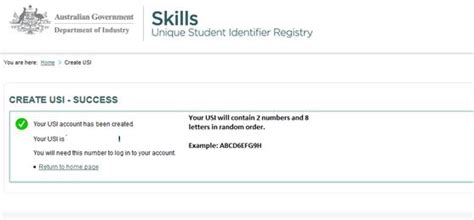 Unique Student Identifier (USI) .